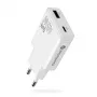 EVERACTIVE GaN QC3.0 45W USB-C Ładowarka ścienna SC-460Q Biała