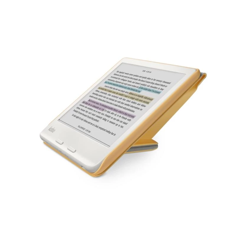 Kobo SleepCover do Libra 2 - Etui typu Folio z funkcją Sleep/Wake - Żółty