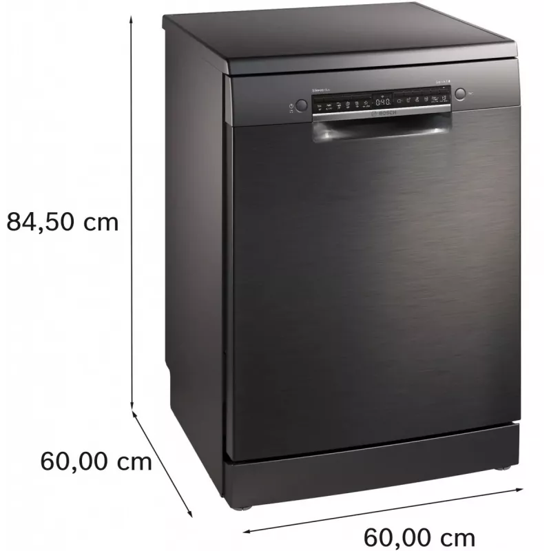 Bosch SMS4ENC06E Zmywarka wolnostojąca, 13 kompletów, 44 dB, Silver Inox