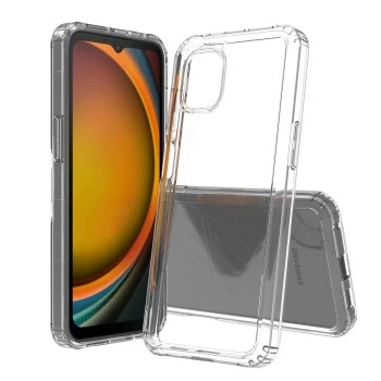 SCREENOR Bumper Case do Samsung Galaxy XCover 7 Pro, przezroczyste etui TPU ochronne