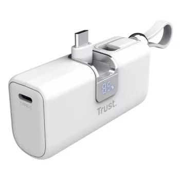 Trust Pacto 5000 mAh Biały Power Bank