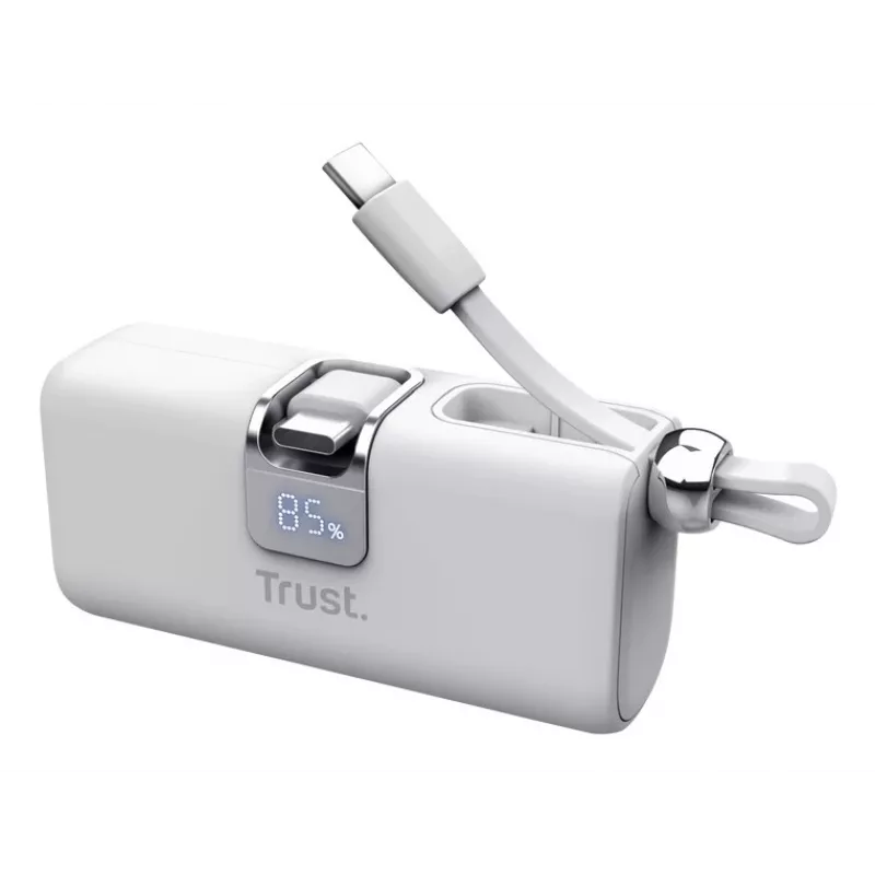 Trust Pacto 5000 mAh Biały Power Bank
