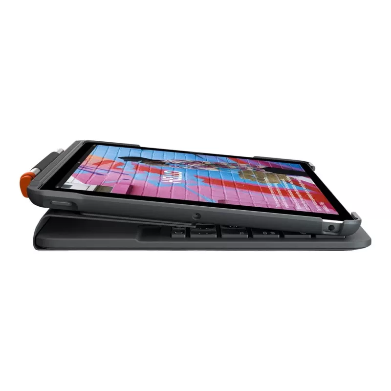Logitech Slim Folio Keyboard Case dla iPada 10.2-calowego (7., 8., 9. generacji) - Grafitowy - QWERTY UK English