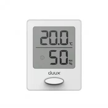 Duux Sense Higrometr + Termometr Biały Wyświetlacz LCD