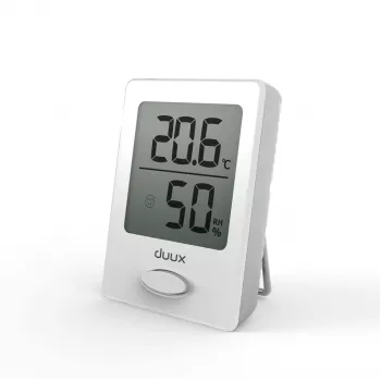 Duux Sense Higrometr + Termometr Biały Wyświetlacz LCD