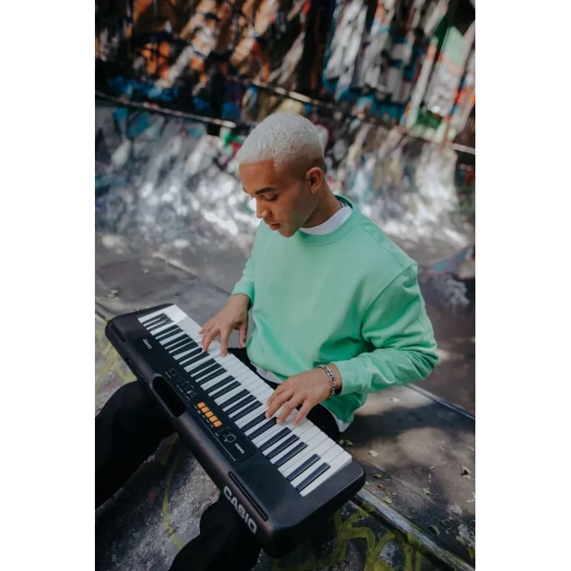 Casio CT-S100 Cyfrowe Pianino 61 Klawiszy Czarny