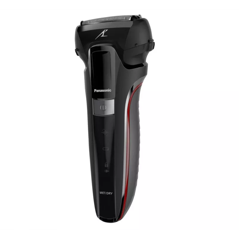 Panasonic ES-LL41-K503 Golarka elektryczna mokra i sucha, 3-ostrzowa folia, litowo-jonowa, 50 min pracy, czarny