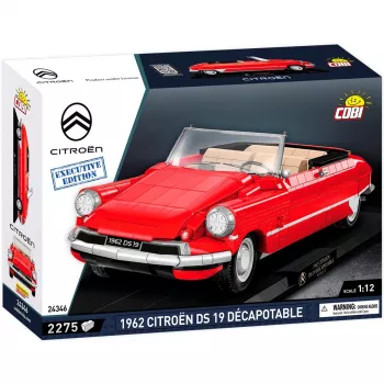 COBI 1962 Citroen DS 19 Convertible Executive Edition Klocki Konstrukcyjne (227 elementów)