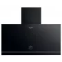 Okap kominowy ścienny Whirlpool WHVA 62F LM K, 59,8 cm, 485 m³/h, mechaniczny, LED, czarny