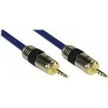 INLINE Kindermann Audio Cable - Stereo Mini-Jack Męski do Stereo Mini-Jack Męski - 5 m - Ekranowany (K-99955P)