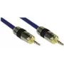 INLINE Kindermann Audio Cable - Stereo Mini-Jack Męski do Stereo Mini-Jack Męski - 5 m - Ekranowany (K-99955P)