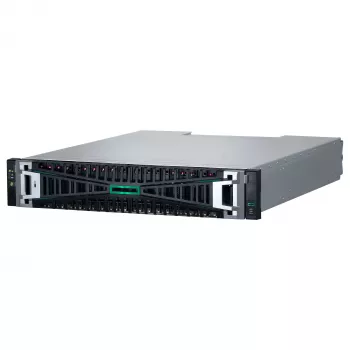 HPE MSA 2070 SFF 2x10/25GbE iSCSI 4-port Controller 12x1.92TB SSD 4x25Gb iSCSI XCVR 23TB Storage Array