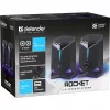 Defender Rocket 2.0 PC Speakers 6W LED USB Black