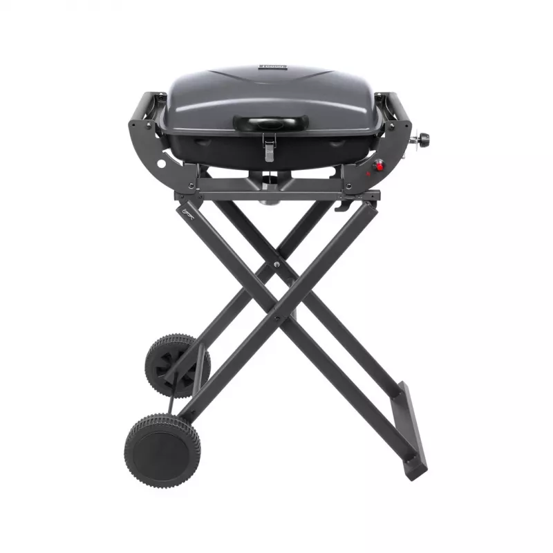 TEESA BBQ 1000 1-Burner Gas Barbecue, Portable, Black
