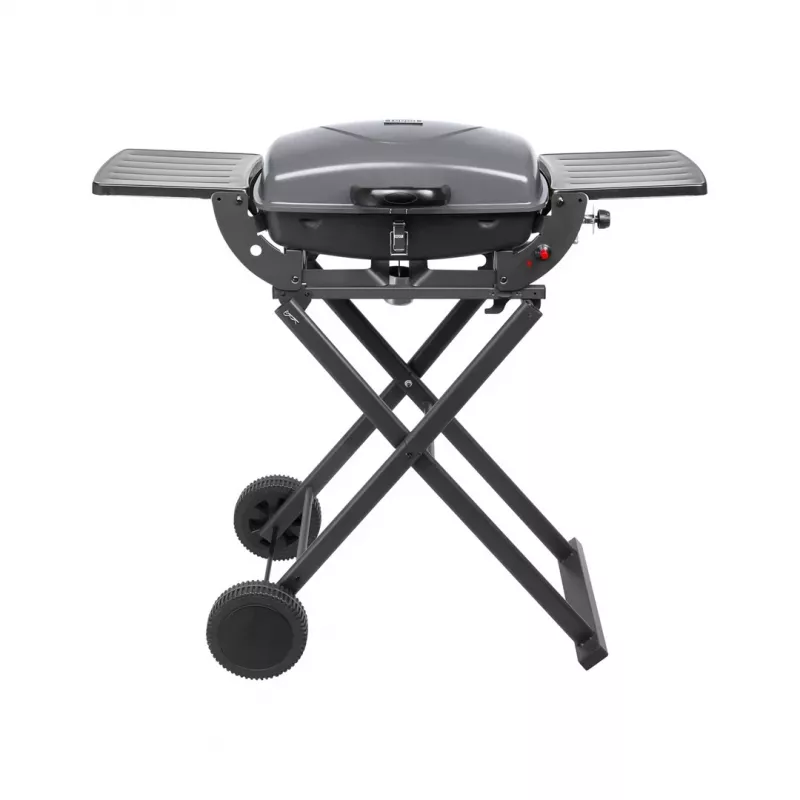 TEESA BBQ 1000 1-Burner Gas Barbecue, Portable, Black