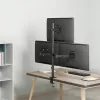LOGILINK Potrójny uchwyt do monitorów 17-27 cali, 10 kg na ramię, czarny