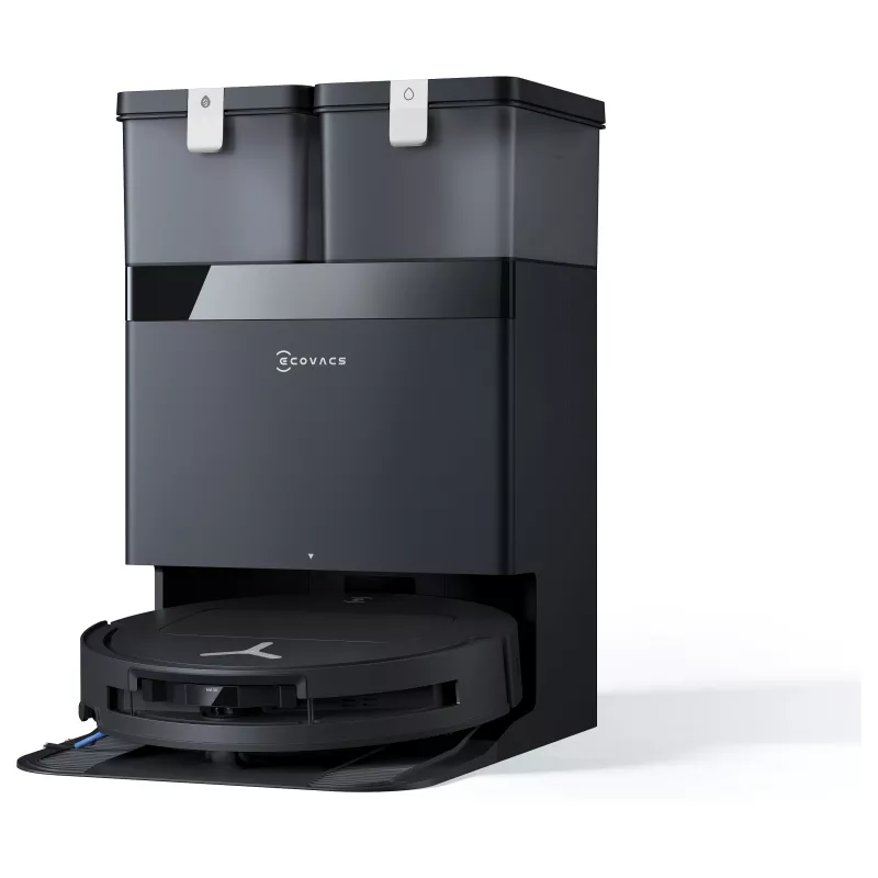 ECOVACS DEEBOT T50 OMNI Gen3 Robot Sprzątająco-Myjący, Czarny, 8000 Pa Siły Ssania, Stacja Samooczyszczająca