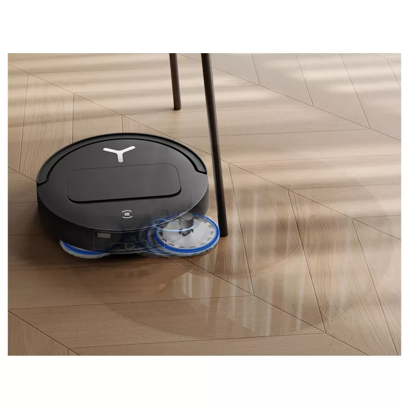 ECOVACS DEEBOT T50 OMNI Gen3 Robot Sprzątająco-Myjący, Czarny, 8000 Pa Siły Ssania, Stacja Samooczyszczająca