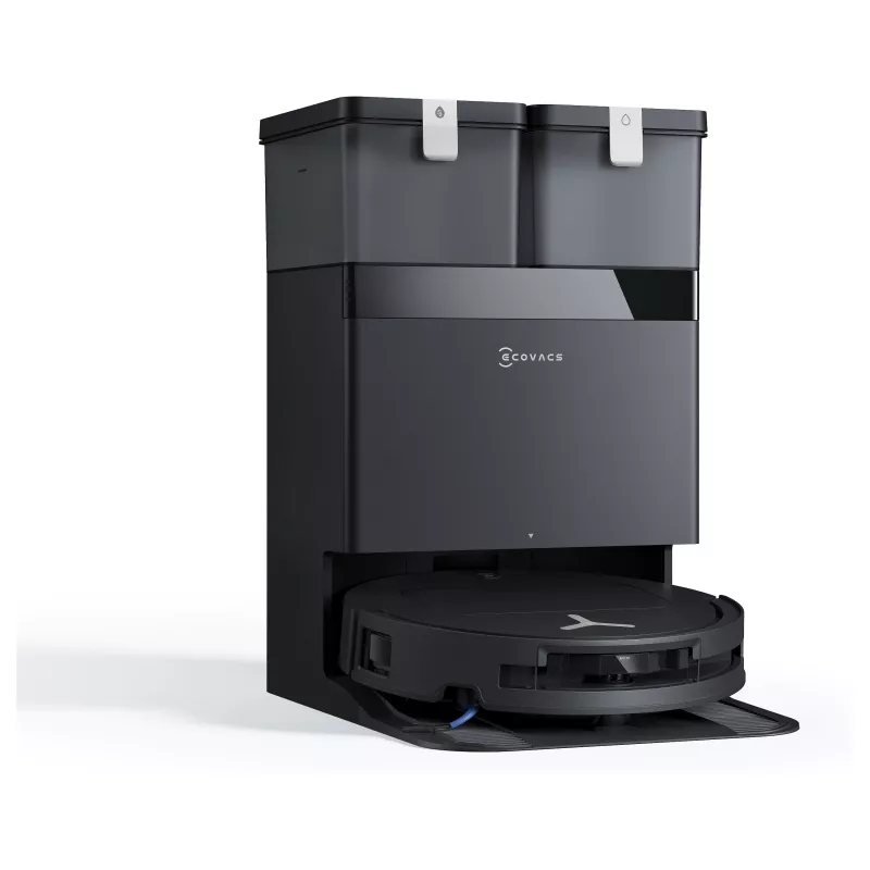 ECOVACS DEEBOT T50 OMNI Gen3 Robot Sprzątająco-Myjący, Czarny, 8000 Pa Siły Ssania, Stacja Samooczyszczająca