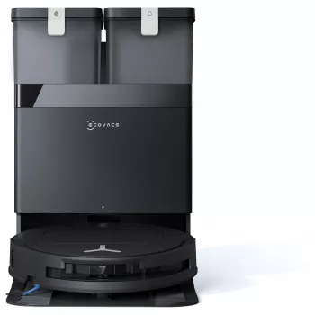 ECOVACS DEEBOT T50 OMNI Gen3 Robot Sprzątająco-Myjący, Czarny, 8000 Pa Siły Ssania, Stacja Samooczyszczająca