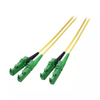 EFB Elektronik EFB R&M Duplex Patch Cable E2000/APC-E2000/APC OS2 10m LSZH 3mm Yellow G657A1 Grade C