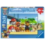 Ravensburger Puzzle 2x24 Elementy Team Paw Patrol