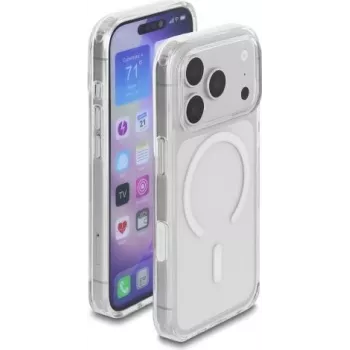 Delock Protective Case dla iPhone 17 Pro kompatybilne z MagSafe przezroczysto-białe (81643)