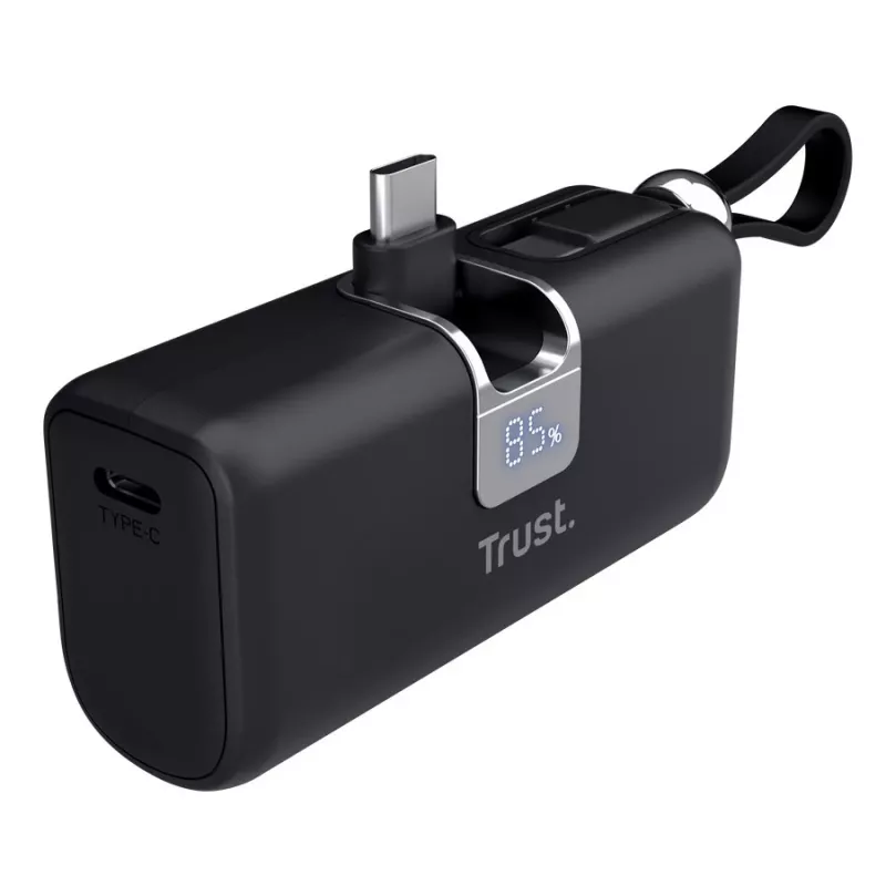 Trust Mobile Pacto Power Bank 5000 mAh Black