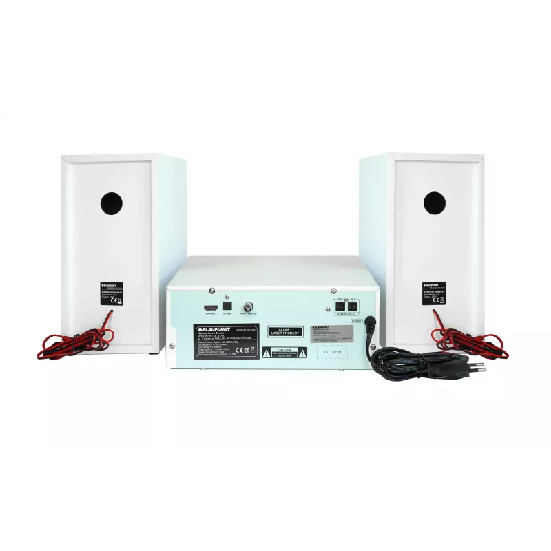 Blaupunkt MS30.2BT Edition Micro System z Bluetooth, CD, USB, HDMI ARC, radiem FM, 2x25W RMS, czarny