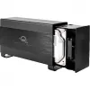 OWC Mercury Elite Pro Dual - Zewnętrzna obudowa RAID - 2-zatokowa - 2,5/3,5 cala - SATA I/II/III - USB 3.1 Gen 1 i eSATA - Aluminium - Czarny