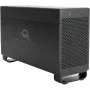 OWC Mercury Elite Pro Dual - Zewnętrzna obudowa RAID - 2-zatokowa - 2,5/3,5 cala - SATA I/II/III - USB 3.1 Gen 1 i eSATA - Aluminium - Czarny