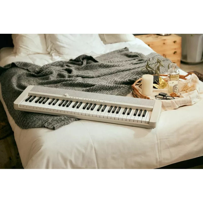 Casio CT-S1 Syntezator Cyfrowy 61 Klawiszy Biały