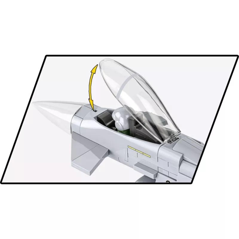 COBI Eurofighter Typhoon Klocki Konstrukcyjne Model 1:48 Zestaw 455 Elementów