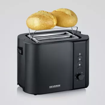 Toster Severin AT 9552 2 kromki Czarny 800 W