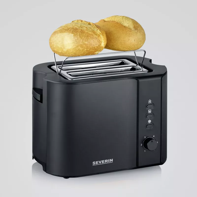 Toster Severin AT 9552 2 kromki Czarny 800 W