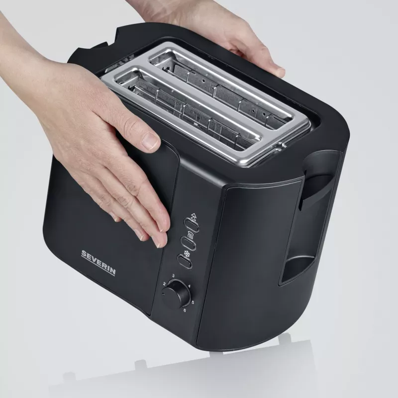 Toster Severin AT 9552 2 kromki Czarny 800 W