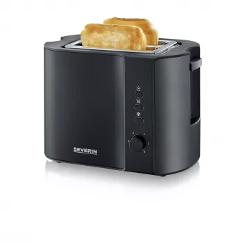 Toster Severin AT 9552 2 kromki Czarny 800 W