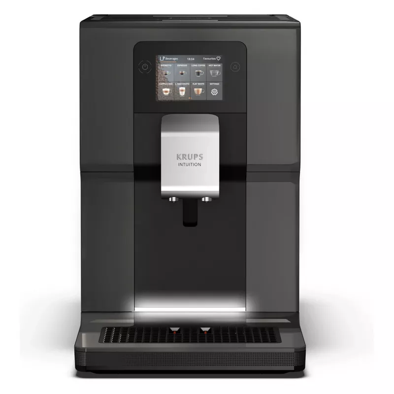 KRUPS Intuition Preference EA872B10 Ekspres do kawy w pełni automatyczny z cappuccinatore, 15 bar, czarny