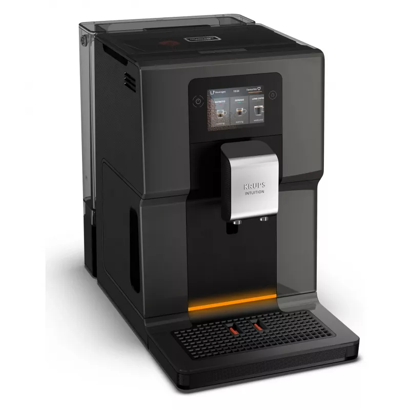 KRUPS Intuition Preference EA872B10 Ekspres do kawy w pełni automatyczny z cappuccinatore, 15 bar, czarny