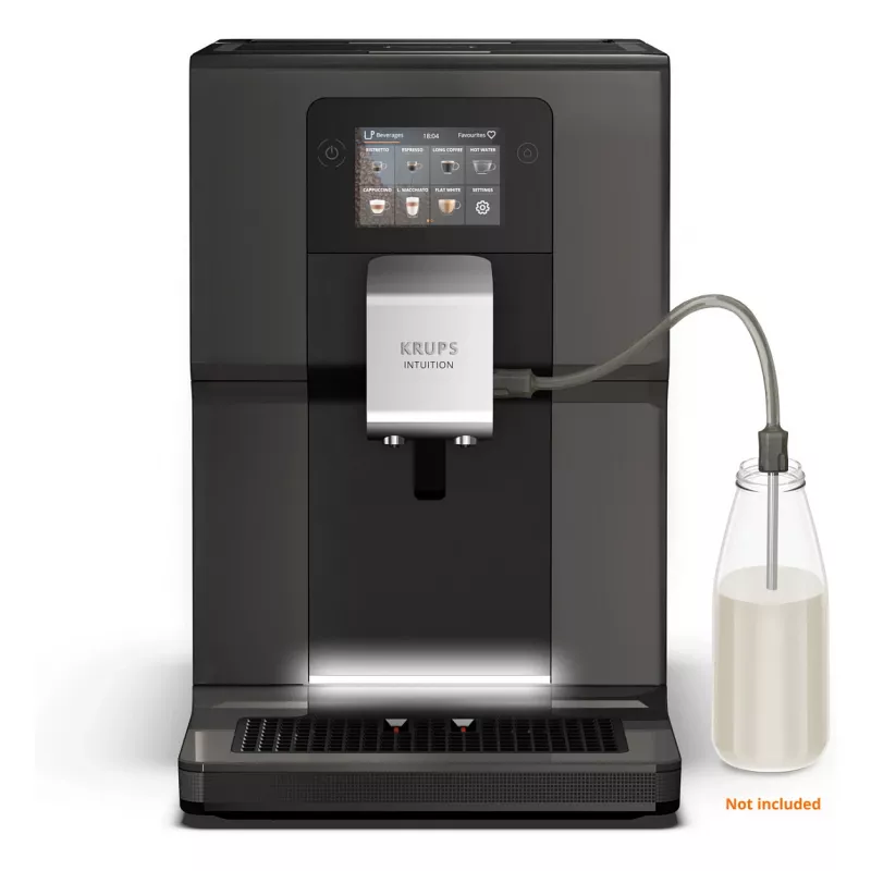 KRUPS Intuition Preference EA872B10 Ekspres do kawy w pełni automatyczny z cappuccinatore, 15 bar, czarny