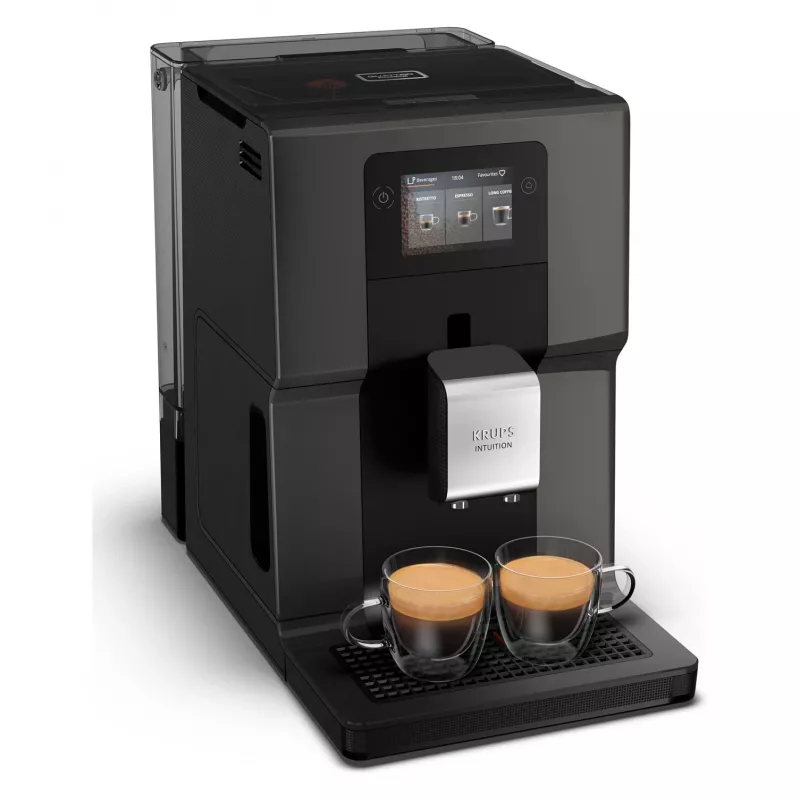KRUPS Intuition Preference EA872B10 Ekspres do kawy w pełni automatyczny z cappuccinatore, 15 bar, czarny