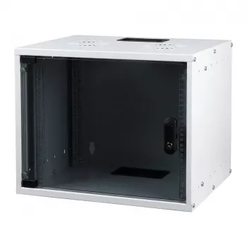 EFB Elektronik BASIC 19-Inch Wall Mount Network Cabinet 6U, 450mm Depth, Flat Pack, White (RAL 9010)