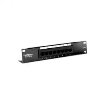 TRENDnet TC-P08C6 Cat6 Nieekranowana Płyta Krosowa - 8 Portów, Montaż na Ścianę