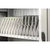 PARAT PARAPROJECT Trolley i32 - Mobilny wózek do ładowania i synchronizacji dla 32 tabletów i 1 notebooka - zamykany - szary, biały