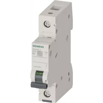 Siemens 5SL6104-6 Wyłącznik nadprądowy 230/400V 6kA 1-biegunowy B 4A