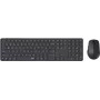 Rapoo E9810M Bezprzewodowy Zestaw Biurkowy Multi-Mode, QWERTZ, Ciemny Szary