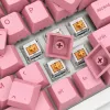 Glorious GPBT Keycaps - Pink Grapefruit (114 klawiszy, profil Cherry, PBT, barwione sublimacyjnie)