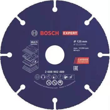 Bosch Expert do cięcia metalu 125 x 1,0 x 22,23 mm (2608902489)