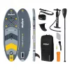 REBEL ACTIVE Small Inflatable SUP Board Gray RBA-4511