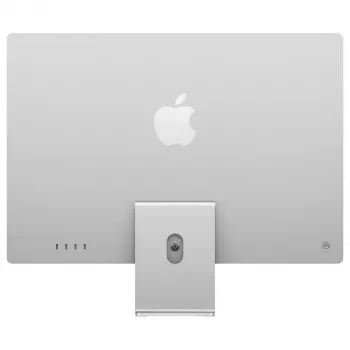 Apple iMac 24-calowy M4 10-rdzeniowy CPU 10-rdzeniowy GPU 16-rdzeniowy Neural Engine 24GB RAM 512GB SSD Standard Glass Srebrny Magic Keyboard z Touch ID i klawiaturą numeryczną układ niemiecki